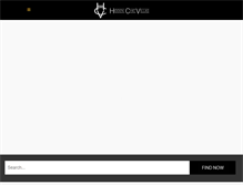 Tablet Screenshot of hiddenchicvillas.com